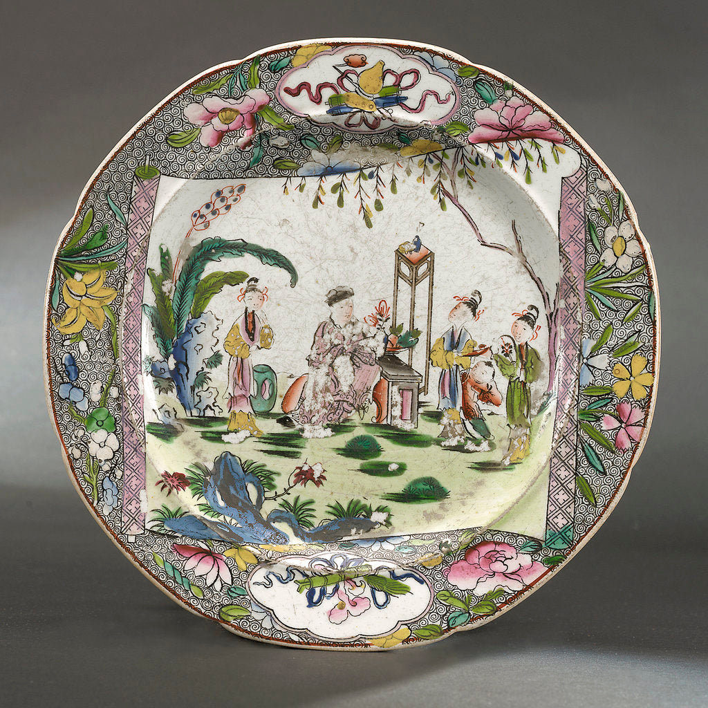 Detail of Trafalgar centenary commemorative vase by Doulton & Co. Ltd.