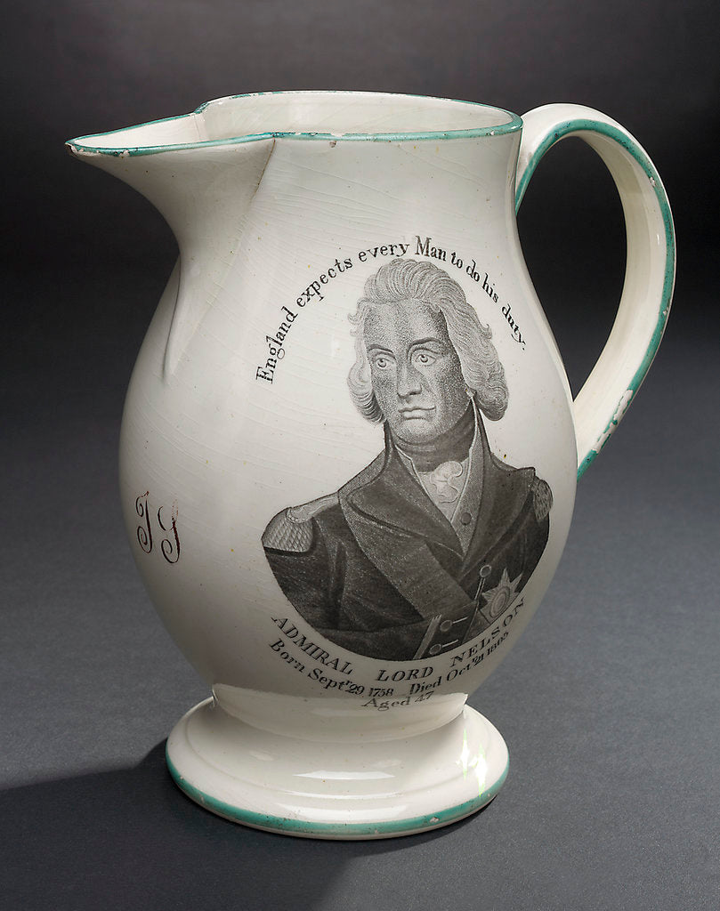 Detail of Earthenware jug by unknown