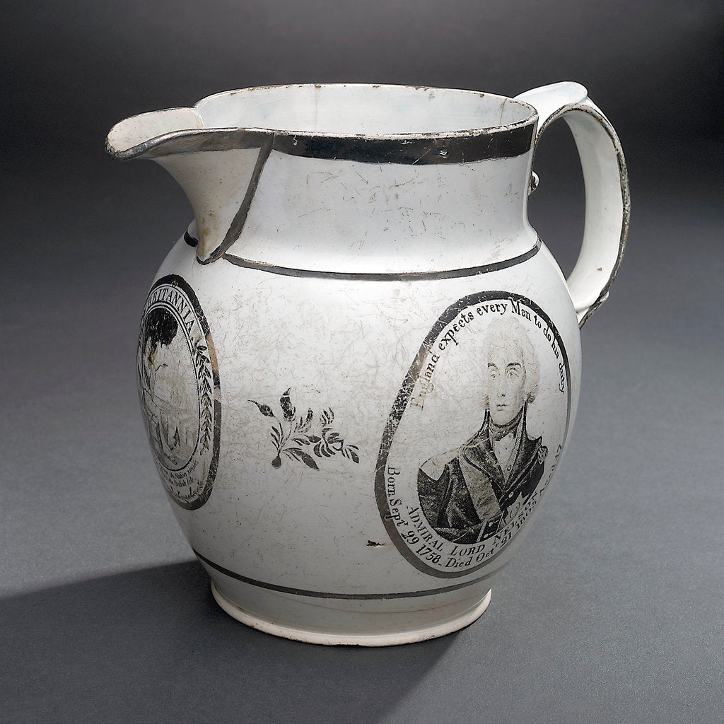 Detail of Earthenware jug by unknown