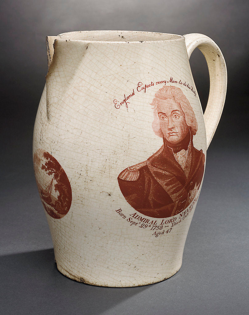 Detail of Earthenware jug by unknown