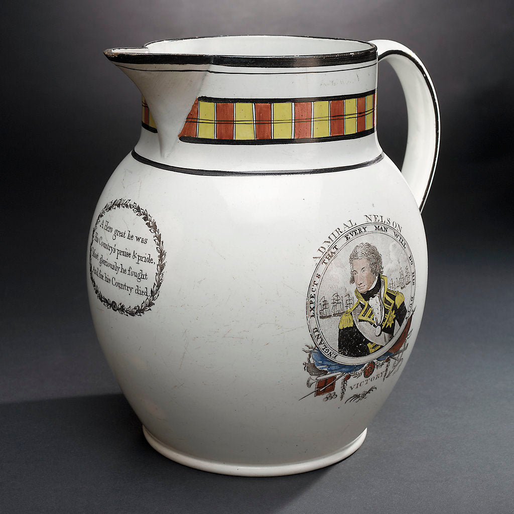 Detail of Earthenware jug by unknown