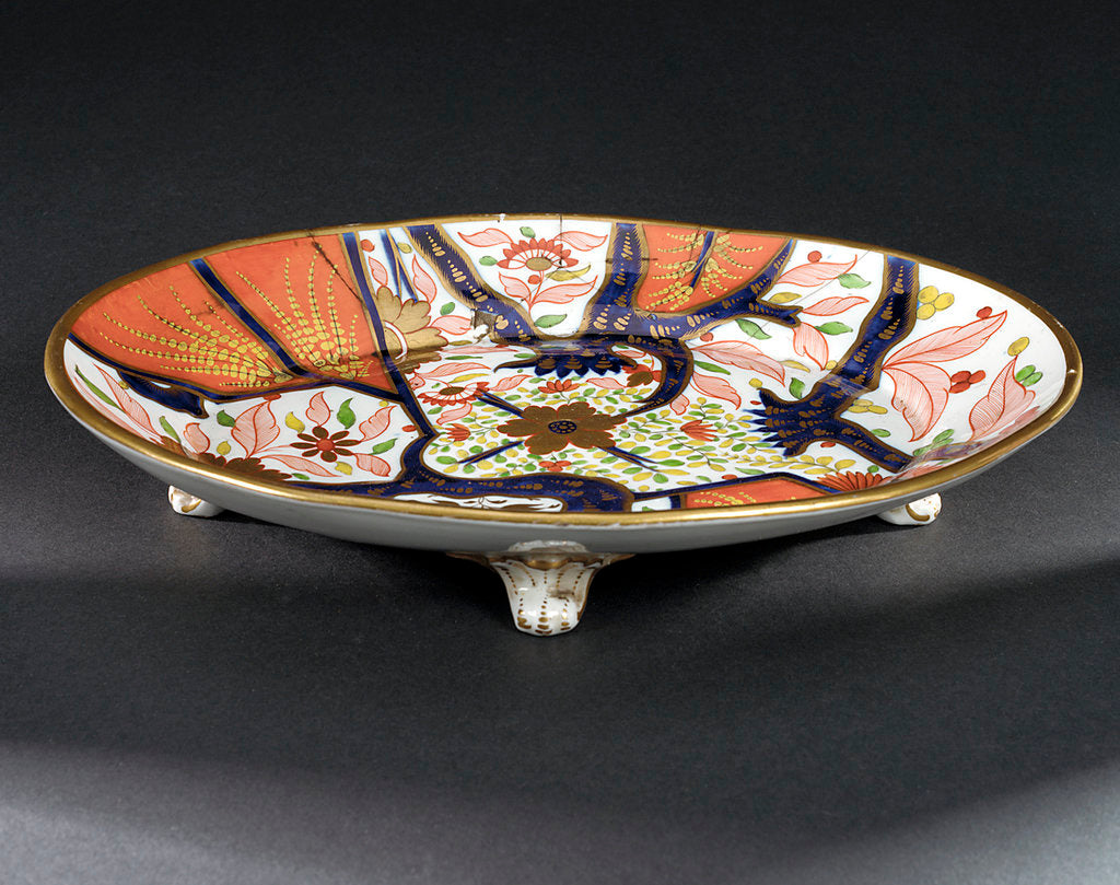 Detail of Porcelain dish by Flight & Barr