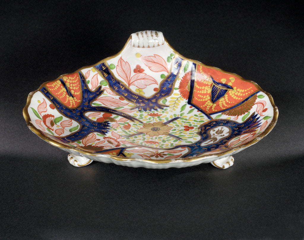Detail of Porcelain dish by Flight & Barr