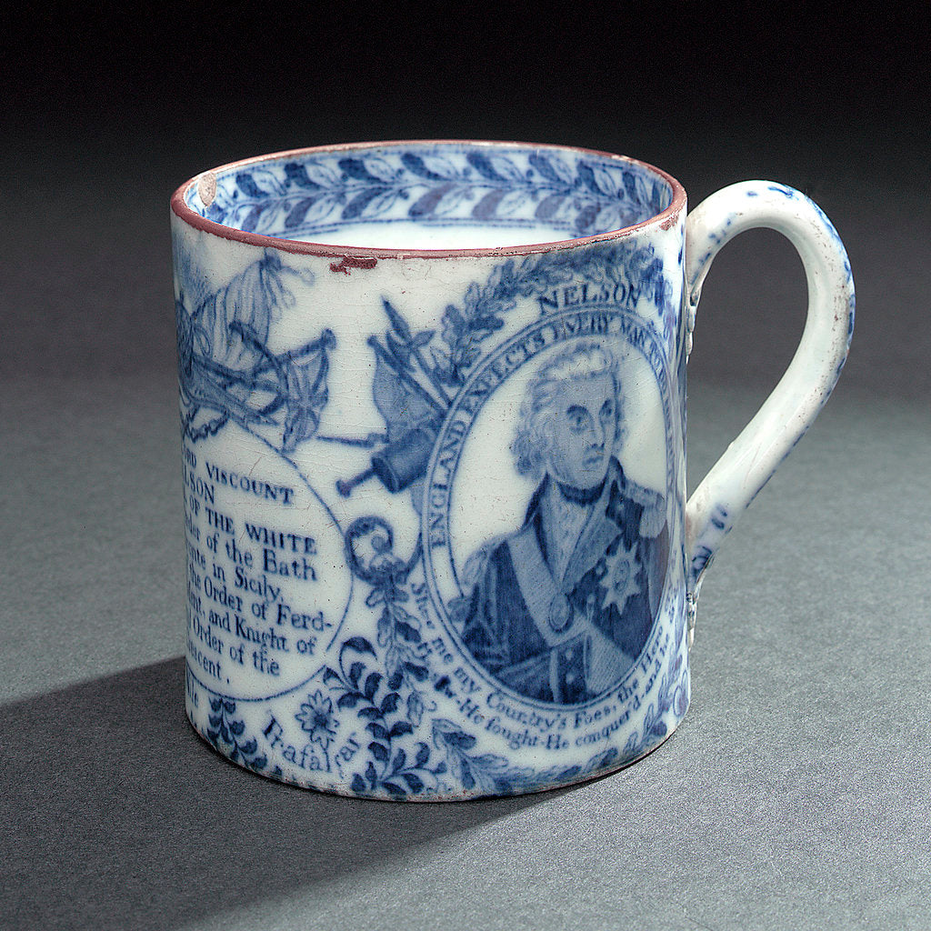 Detail of Earthenware mug by unknown