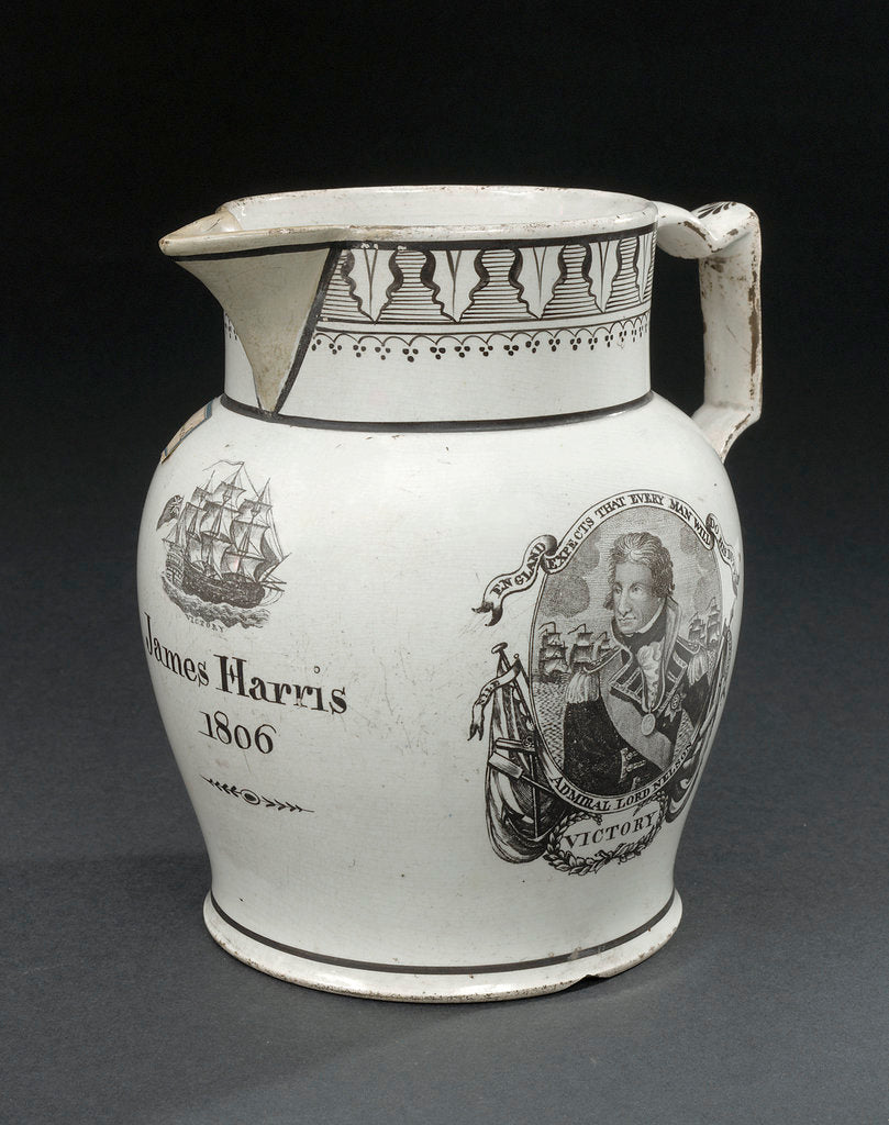 Detail of Earthenware jug by unknown