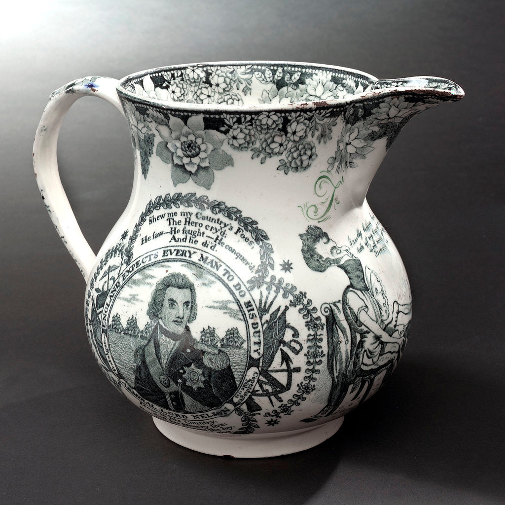 Detail of Earthenware jug by unknown