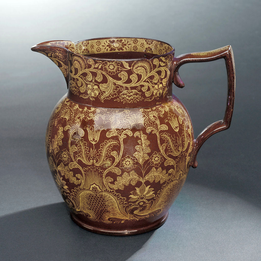 Detail of Earthenware jug by unknown
