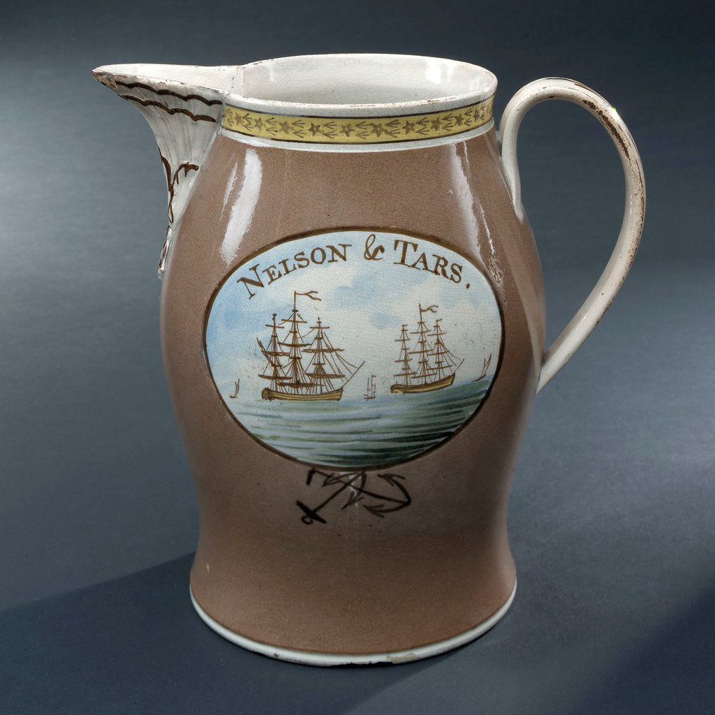 Detail of Earthenware jug by unknown