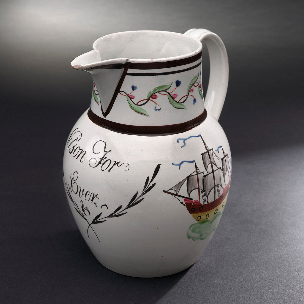 Detail of Earthenware jug by unknown