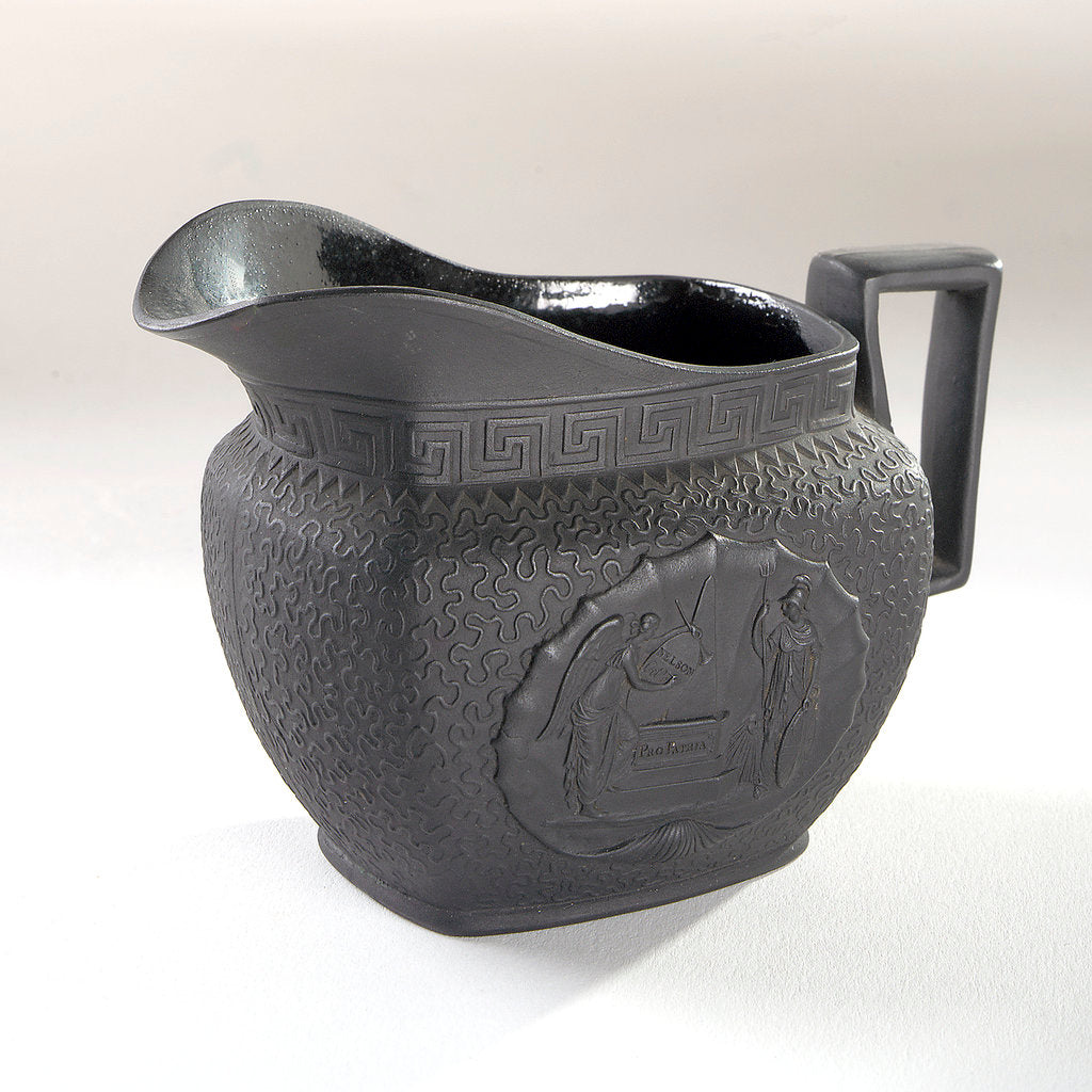 Detail of Milk jug by Mayer
