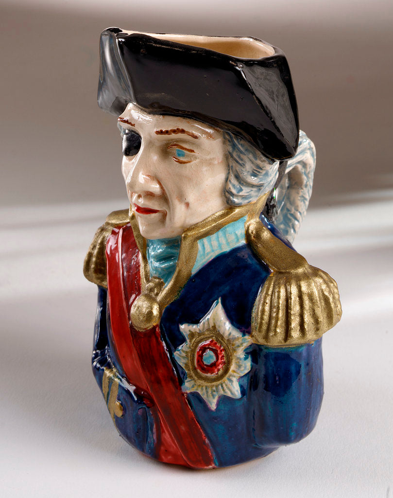 Detail of Toby jug by Holkham Studio Pottery