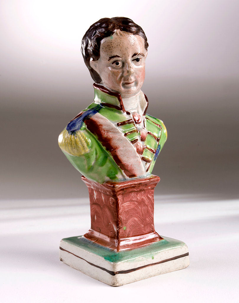 Detail of Bust depicting Vice-Admiral Horatio Nelson (1758-1805) by unknown