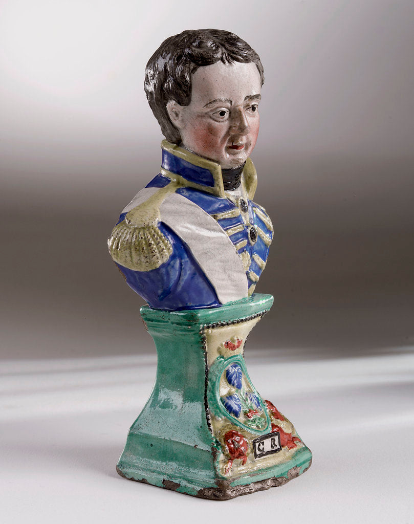 Detail of Bust depicting Vice-Admiral Horatio Nelson (1758-1805) by unknown