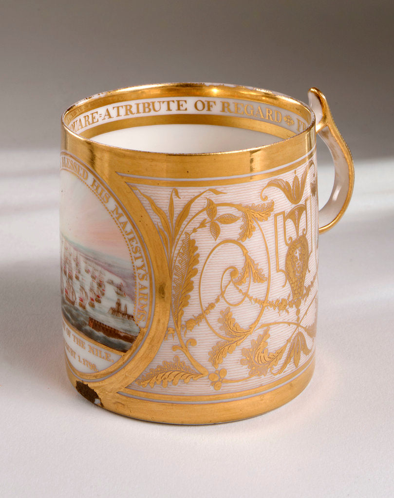 Detail of Cup by William Duesbury