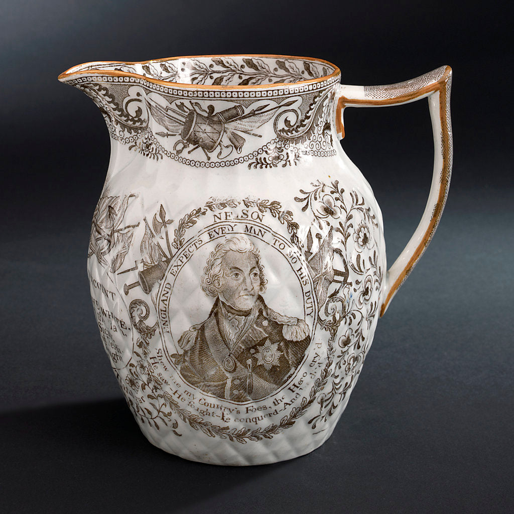 Detail of Earthenware jug by unknown