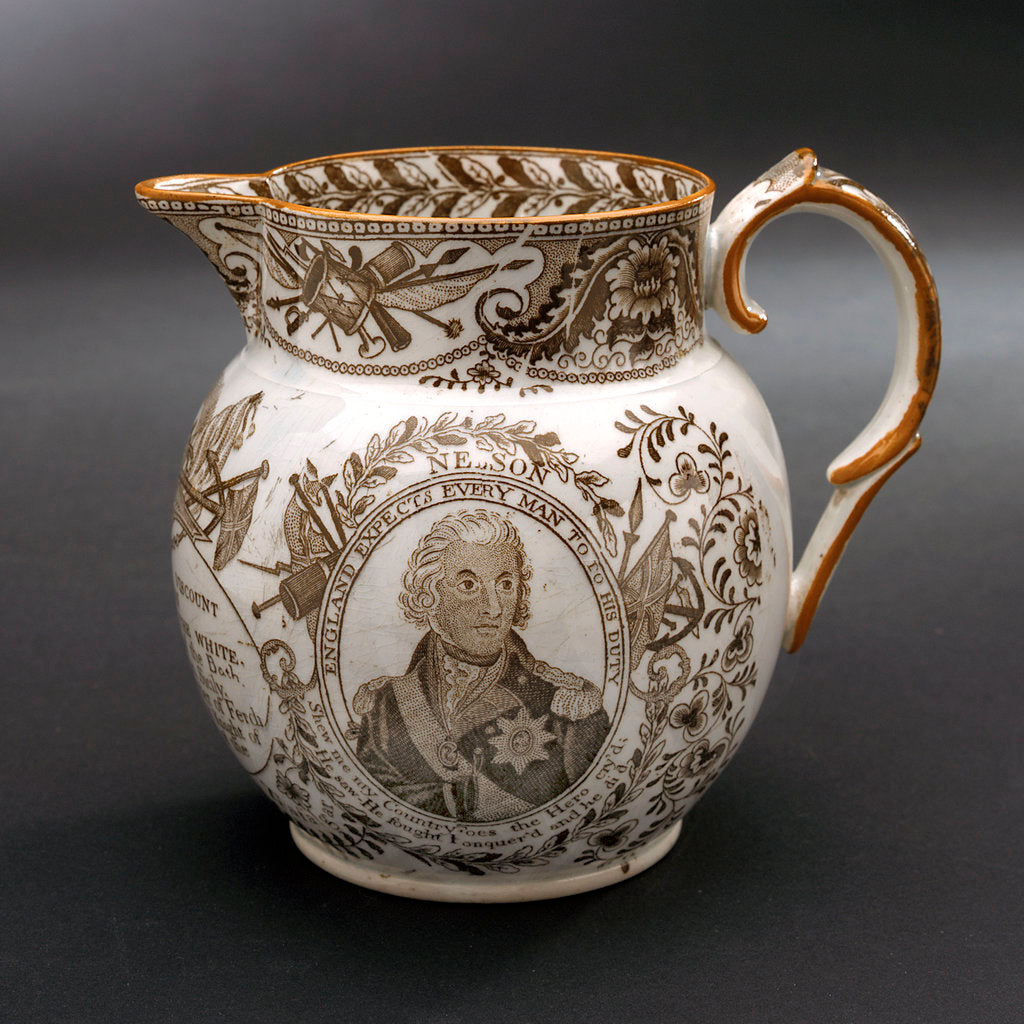 Detail of Earthenware jug by unknown