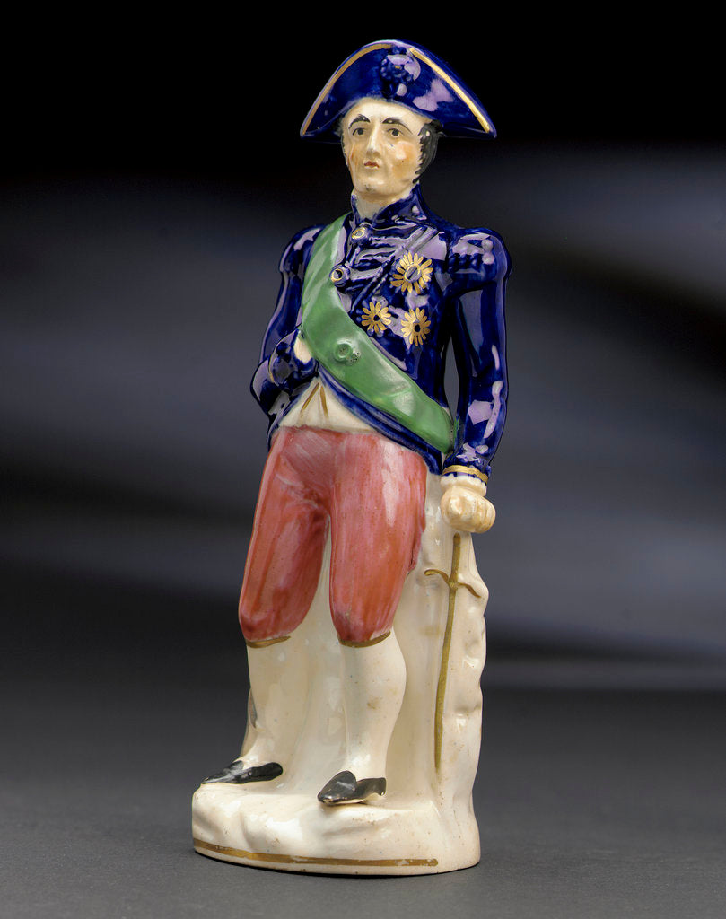Detail of Figure of Vice-Admiral Horatio Nelson (1758-1805) by unknown