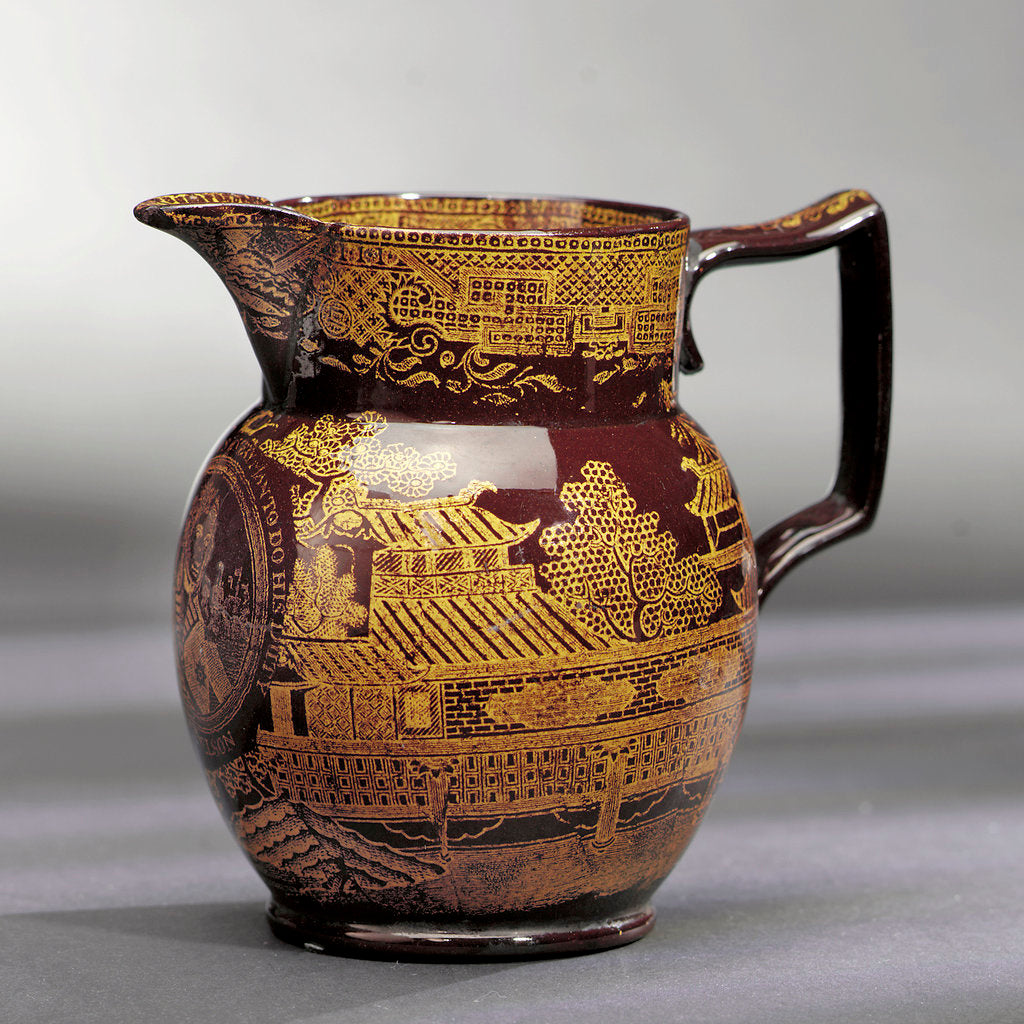 Detail of Earthenware jug by unknown