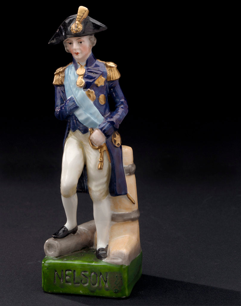 Detail of Figure of Vice-Admiral Horatio Nelson (1758-1805) by unknown