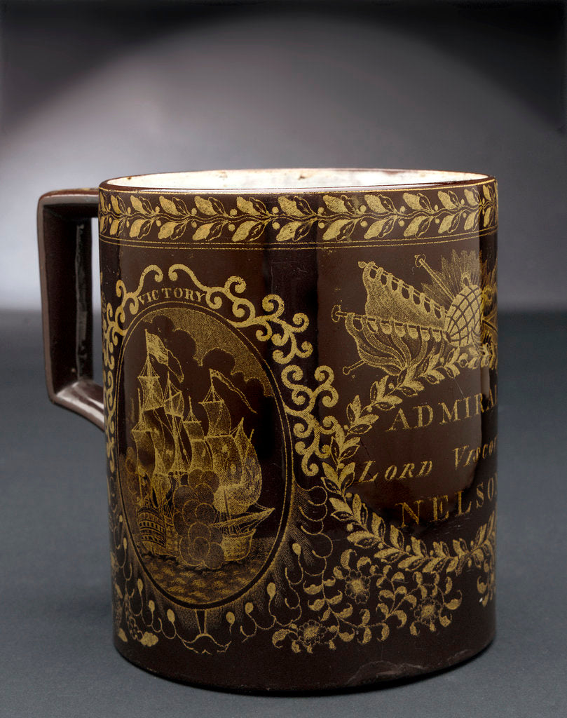Detail of Glazed mug by unknown