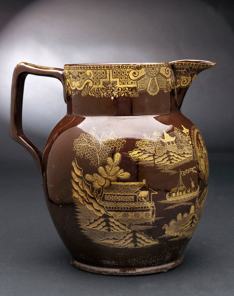 Detail of Earthenware jug by unknown