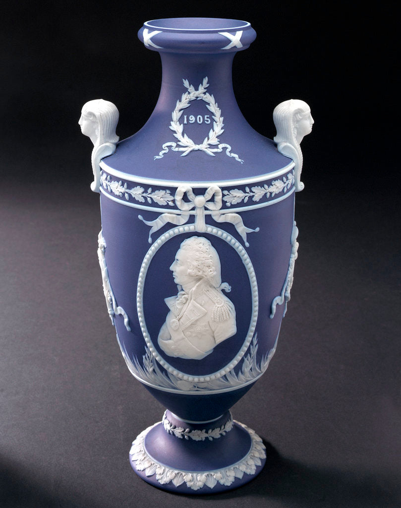 Detail of Vase commemorating Vice-Admiral Horatio Nelson (1758-1805) by Josiah Wedgwood & Sons Ltd.