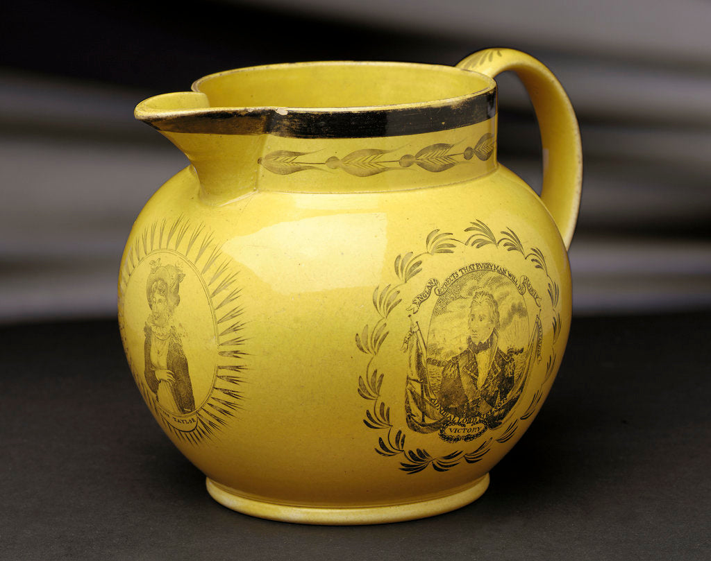 Detail of Earthenware jug by unknown