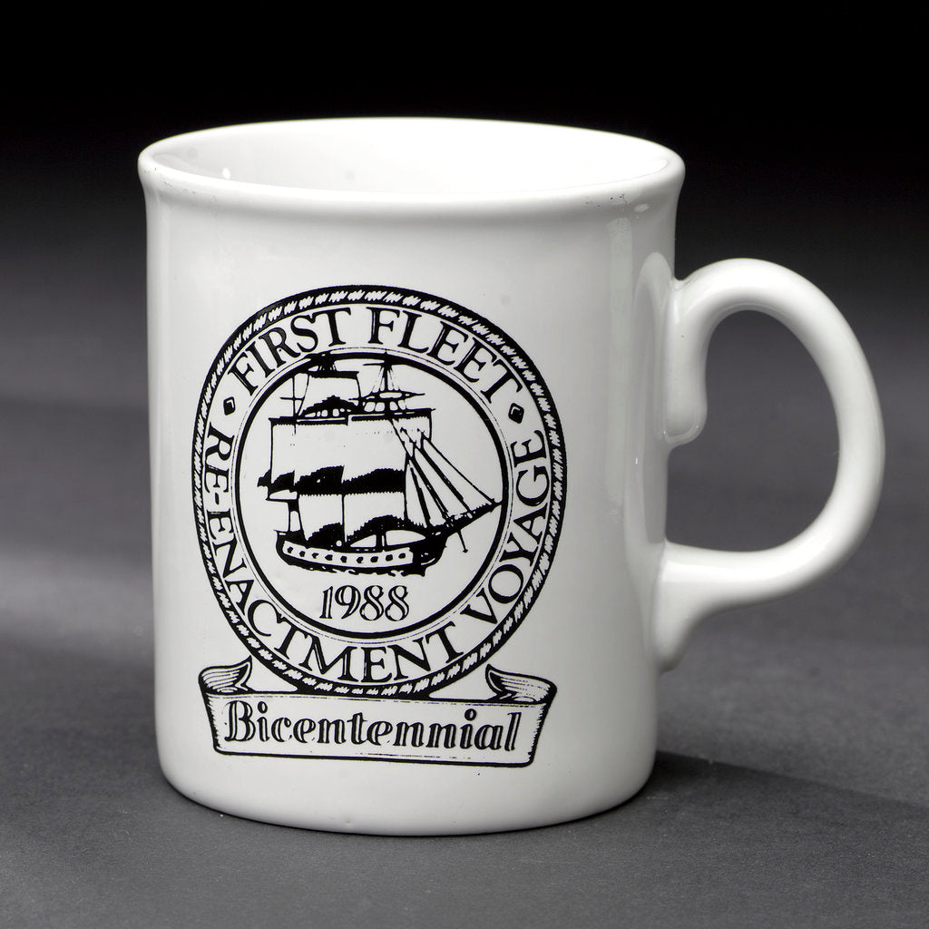 Detail of Earthenware mug by unknown