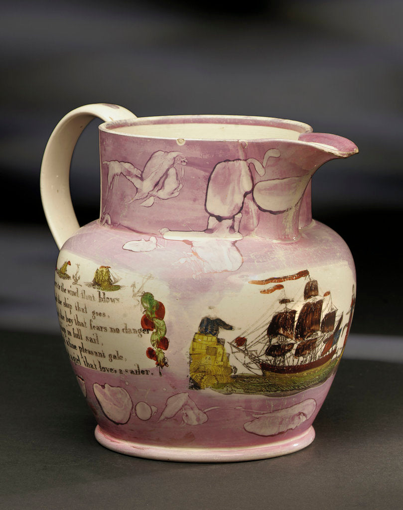 Detail of Earthenware jug by unknown