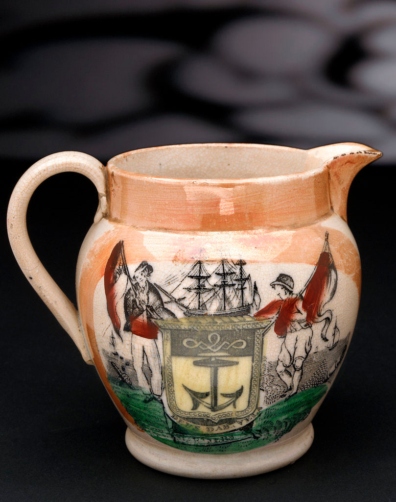 Detail of Earthenware jug by unknown