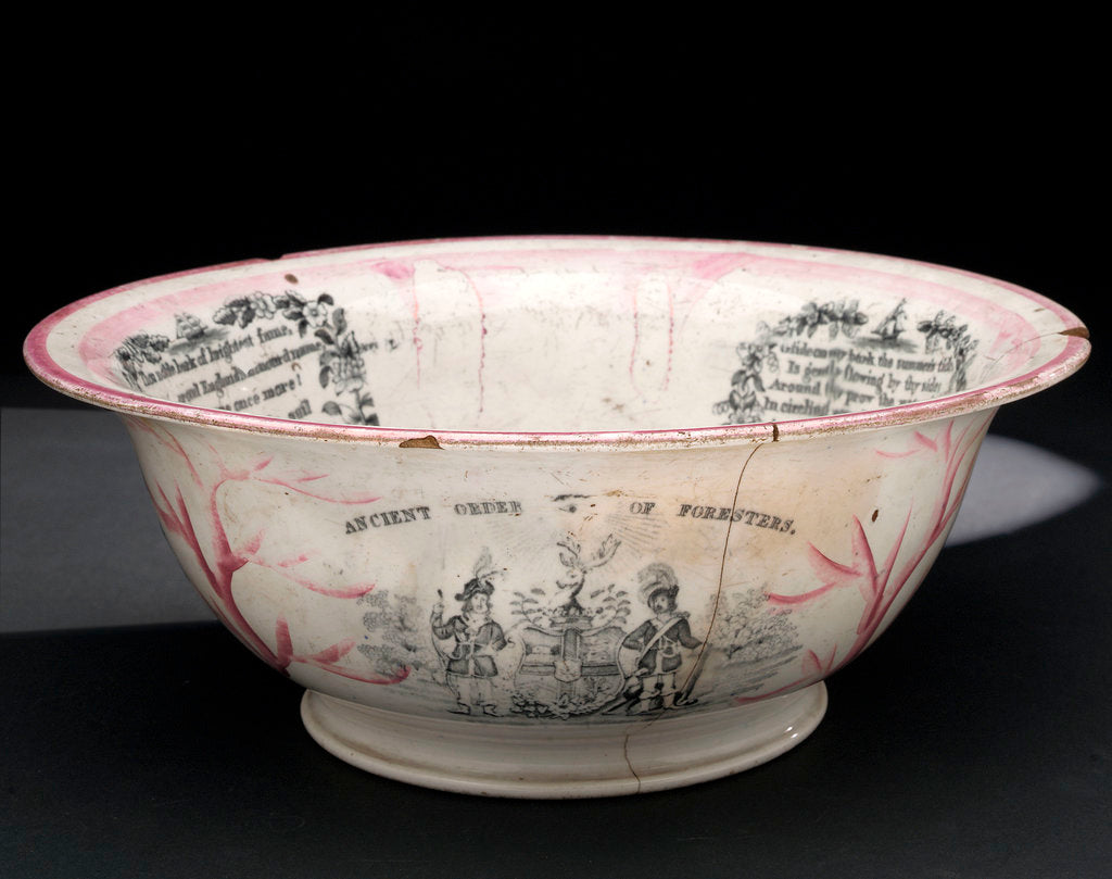 Detail of Earthenware bowl by Dixon & Co.