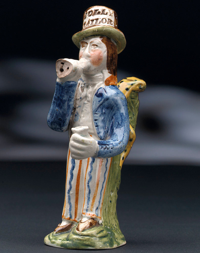 Detail of Pratt ware pipe by unknown