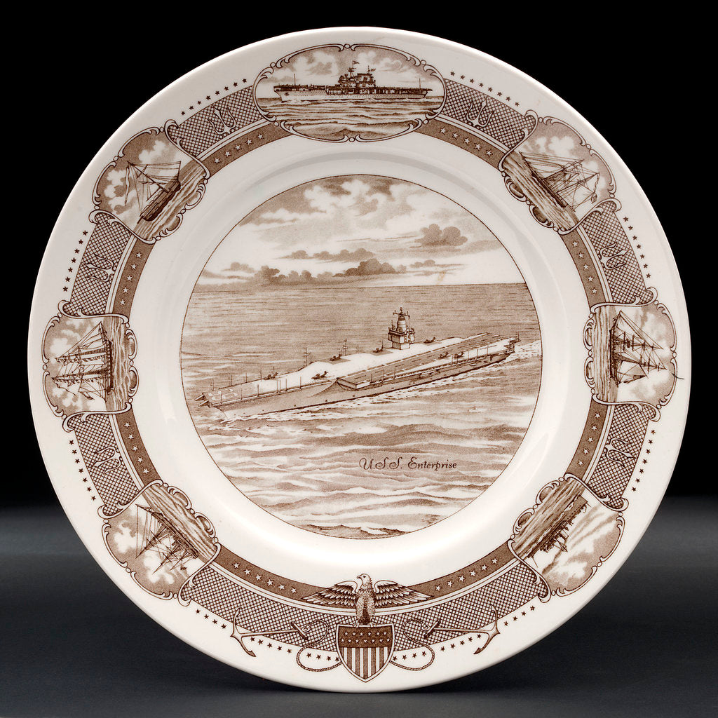 Detail of Earthenware plate by Josiah Wedgwood & Sons Ltd.