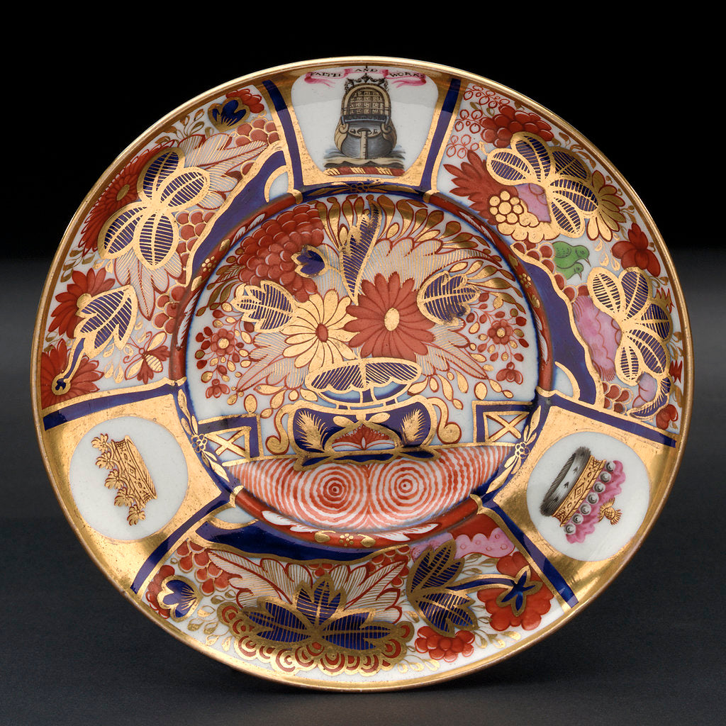Detail of Saucer by Chamberlains & Co.