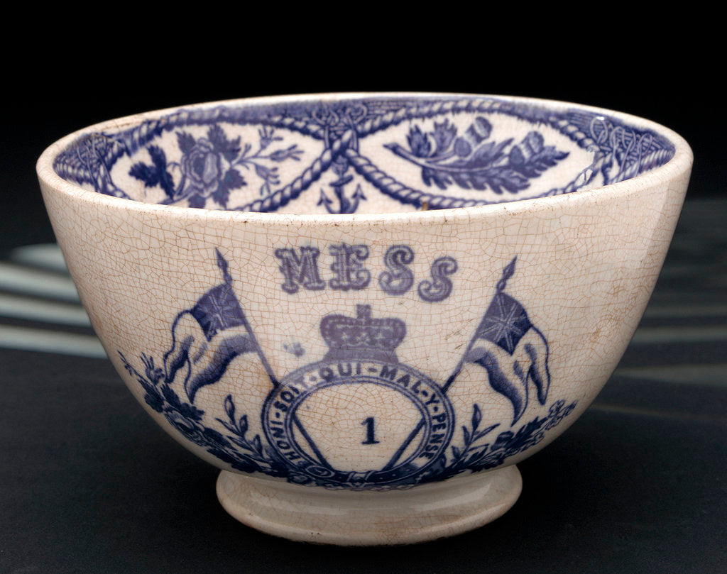 Detail of Earthenware bowl by unknown