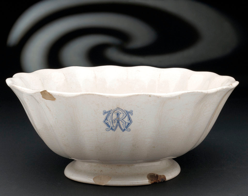 Detail of Fruit bowl by Cauldon Potteries Ltd.