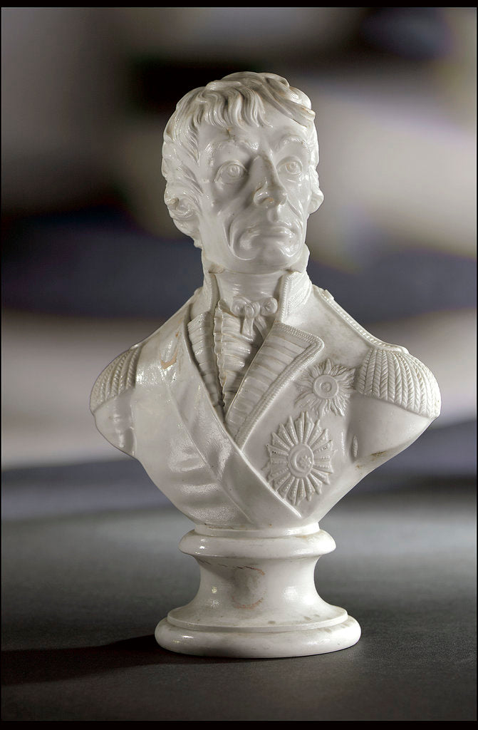 Detail of Bust depicting Vice-Admiral Horatio Nelson (1758-1805) by Copeland & Garrett