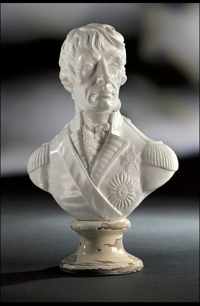 Detail of Bust depicting Vice-Admiral Horatio Nelson (1758-1805) by Copeland & Garrett