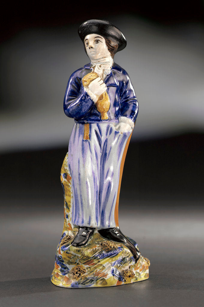 Detail of Earthenware figure of a sailor by unknown