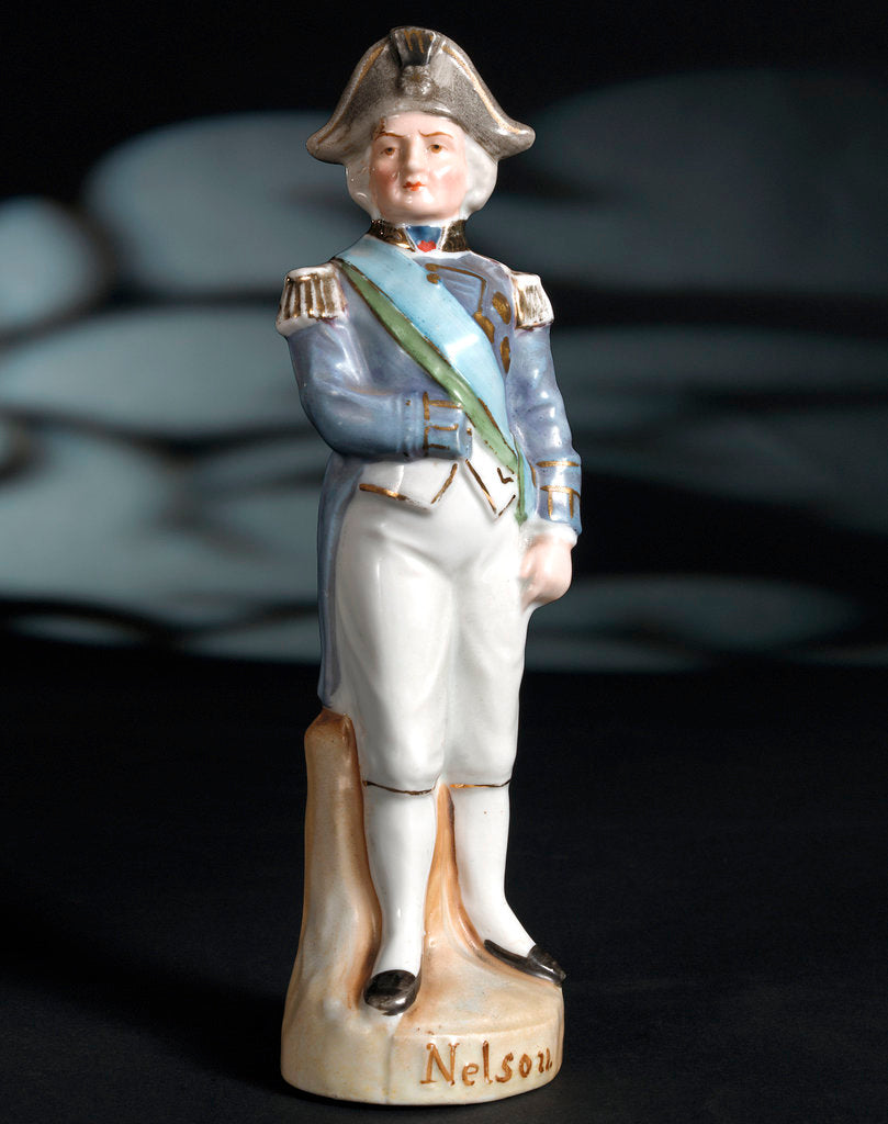Detail of Figure of Vice-Admiral Horatio Nelson (1758-1805) by unknown