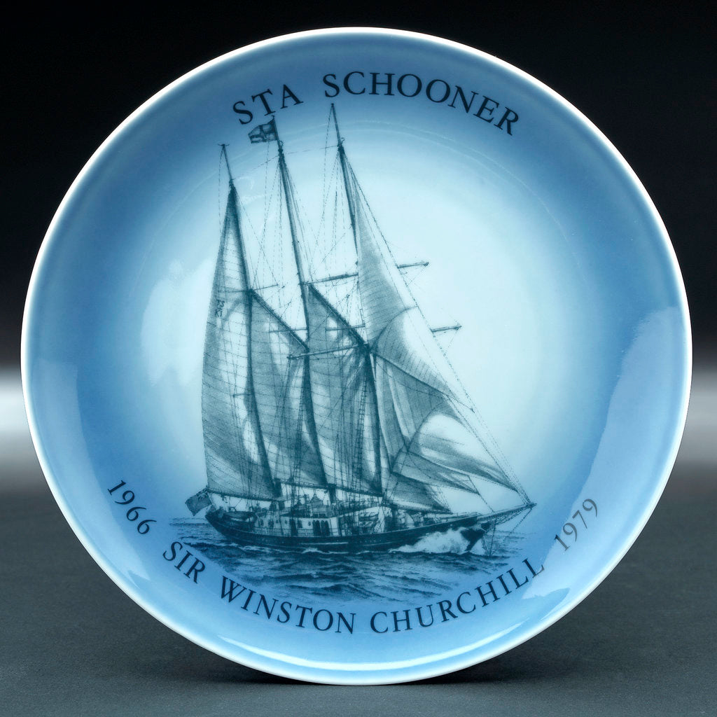 Detail of Porcelain plate by Bing & Grondahl