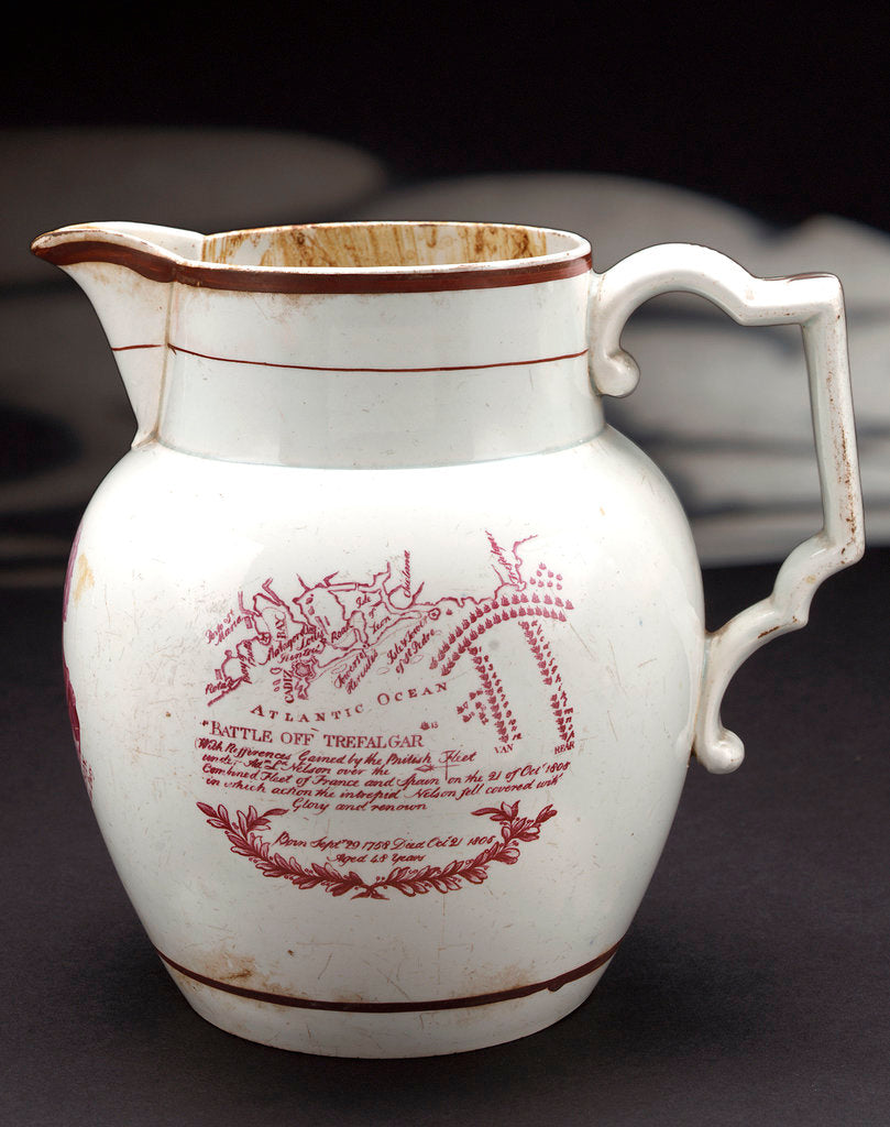Detail of Earthenware jug by unknown