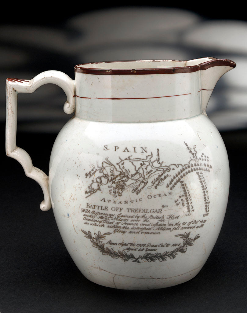 Detail of Earthenware jug by unknown