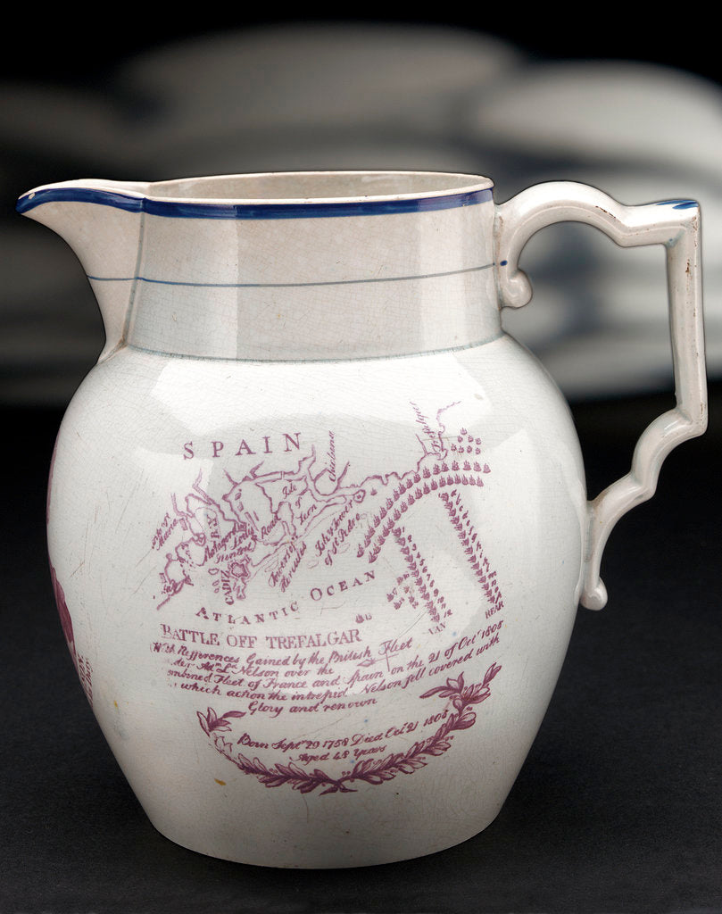 Detail of Earthenware jug by unknown