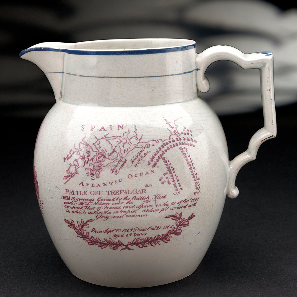 Detail of Earthenware jug by unknown