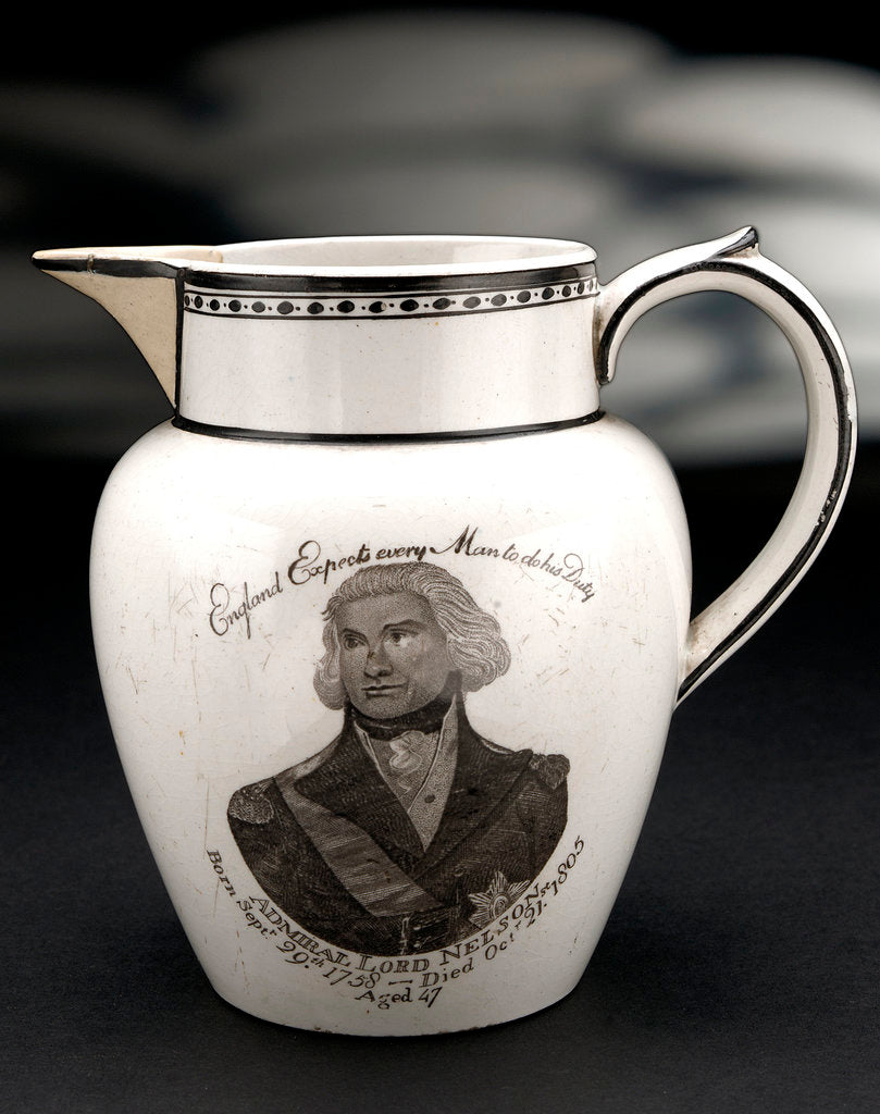 Detail of Earthenware jug by unknown