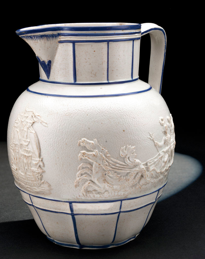 Detail of Stoneware jug by unknown