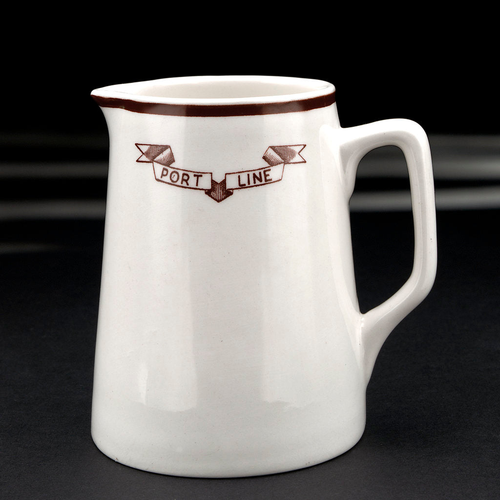 Detail of China jug by Wedgwood & Co. Ltd.