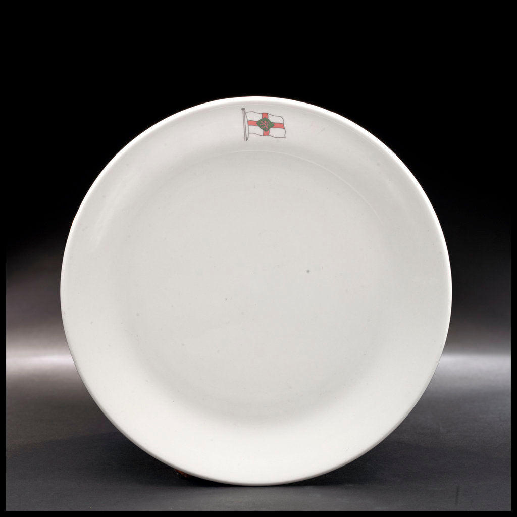 Detail of China plate by Dunn Bennett & Co. Ltd.