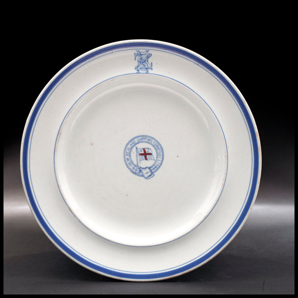 Detail of China plate by G. L. Ashworth & Bros Ltd.